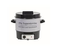 Soupière Party acier émaillé H 370 mm 16 L