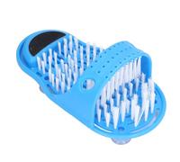 Soupirez de Douche avec des Ventouses - Exfolier la Peau Morte, Améliorer et Soulager la Pression, le PVC, le Bleu