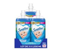 SOUPLINE - Adoucissant Concentré - Grand Air - Lot de 6 x 1,8L