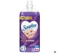 SOUPLINE Adoucissant concentré lavande ultra 3d 1,35L