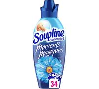 SOUPLINE Adoucissant concentré Moments Magiques Fraîcheur éternelle - 34 lavages - 800 ml