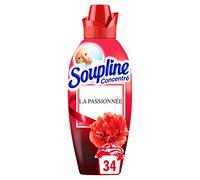SOUPLINE - Adoucissant Concentré Parfum Suprême La Passionnée - Assouplissant pour Linge - Fraîcheur Longue Durée - Pour des Textiles Incroyablement Doux - Facilite le Repassage - Bidon 800 ml
