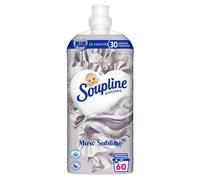 SOUPLINE - Adoucissant Concentré Ultra Sublime Musc - Parfum 3D Sublime Musc - Fraîcheur 30 Jours - Grand Format 1,26L - Lot 2