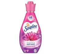 SOUPLINE - Adoucissant Fraîcheur Infinie Bonheur Floral - Parfum Longue Durée - 800ml