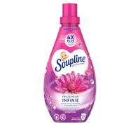 SOUPLINE - Adoucissant Fraîcheur Infinie Bonheur Floral - Parfum Longue Durée - 800ml