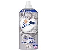 Soupline, Adoucissant Linge Concentré Parfum Sublime Musc, 1,2L, 60 lavages