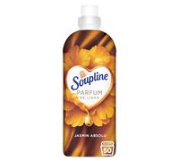 SOUPLINE - Adoucissant Parfum de Linge Jasmin Absolu - Parfum intense et longue durée - Assouplissant concentré 1L - 50 lavages
