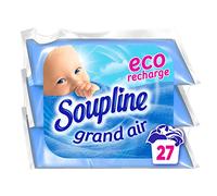 SOUPLINE - Adoucissant Soupline Grand Air Eco Recharges - Pour un linge d'une Douceur Incroyable - Fraîcheur Longue Durée - 200 ml