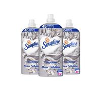 Soupline - Adoucissant Ultra 45 jours - Musc - 1,2L - Lot de 3