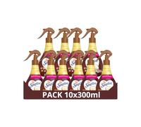 SOUPLINE - Brume de Linge 3D Parfum Coco - Spray Pour Rafraîchir le Linge - Parfume Instantanément - Complément idéal à votre adoucissant - Lot de 10 X 300ml
