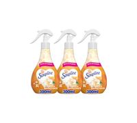 SOUPLINE - Brume de Linge 3D Parfum Vanille - Spray Pour Rafraîchir le Linge - Parfume Instantanément - Complément idéal à votre adoucissant - Lot de 3x300 ml