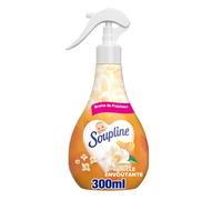 Soupline, Brume Parfumée de Linge, Désodorisant Envoûtante Vanille, 300 ml | Spray désodorisant textile sans repassage, Sensation de fraîcheur instantanée aux huiles essentielles, Ne laisse pas de trace