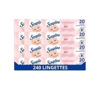 Soupline - Lingettes Sèche-linge - Douceur & Soin - Boîte de 20 - Casepack - Lot de 12