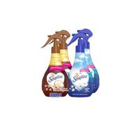 Soupline - Pack Découverte 4 Sprays Brume de Linge 300ml | Grand Air, Fleurs Blanches & Noix de Coco - Rafraîchit et Parfume le Linge
