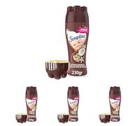 SOUPLINE Perles de Fraîcheur Longue Durée, Complément Idéal à Votre Lessive et à Votre Adoucissant Linge, Parfum Linge en Perles, Soupline Senteur Fleurs Blanches & Notes Noix de Coco, 230g (Lot de 4)