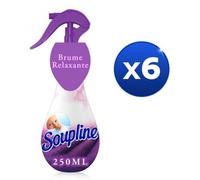SOUPLINE Spray Brume Relaxante Parfum Lavande Lot de 6 x 250ml