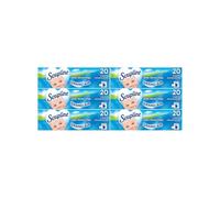 SOUPLINE Voiles Sèche-Linge Adoucissants Grand Air, Parfume le Linge de Maison, Parfum Longue Durée,Complément Idéal à Votre Lessive et à Votre Adoucissant Linge, 120 Lingettes Soupline Grand Air