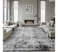 Sour Lemon Grand tapis abstrait pour salon, chambre à coucher, tapis fin et pliable, lavable en machine, tapis rétro et antidérapant pour chambre à coucher, salon, maison et bureau - 240 x 300 cm