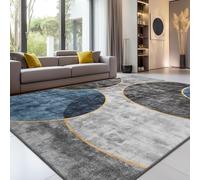 Sour Lemon Grand Tapis Citron aigre pour Salon, 240 x 300 cm, Lavable en Machine, pour Chambre à Coucher, Grand Tapis bohème, Vintage, antidérapant, Moelleux pour Salon, Chambre à Coucher