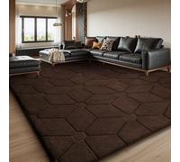 Sour Lemon Tapis 3D pour Salon, Chambre à Coucher, Salon, Extra Large, Lavable en Machine, antidérapant, pour Chambre d'enfant, Chambre à Coucher, 160 x 230 cm, Gris