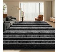 Sour Lemon Tapis de Salon, à Poils Longs, Tapis Chambre Gris, 240 x 300 cm, antidérapant, Extra Large, Moelleux et Moderne, pour Chambre à Coucher, Chambre d'enfant