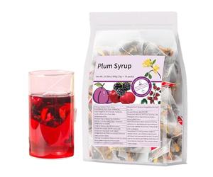 Sour Plum Soup Tea bags, appetizing and thirst-quenching, with a sweet and sour taste, 30 Individually Wrapped Bags (1pcs)