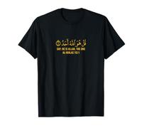 Sourate AL-IKHLAS 112:1 Disons : Il est Allah qui est l'Islam unique T-Shirt