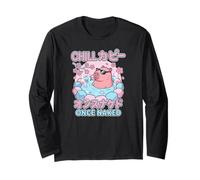 Source Chaude Kawaii Capybara Manche Longue