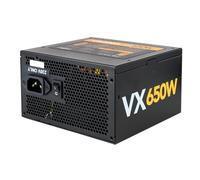 Source d'alimentation ATX 650 W 80+ Bronze, Haute efficacité, idéale pour Les PC de Gaming et Les Stations de Travail, fournit Une Alimentation Stable et sûre.