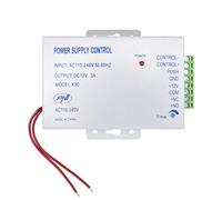 Source d'alimentation de contrôle d'accès, bloc d'alimentation PNI K80 AC 110-260 V vers DC 12 V 3 A Pour porte de contrôle d'accès