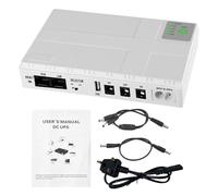 Source d'alimentation du routeur - Batterie de secours pour caméra de sécurité | Batterie portable du routeur de la lumière LED de la source d'alimentation 10 400 mAh, paquet de batterie