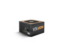 NOX Urano VX 650W Bronze Edition 650W ATX Negro, Naranja unidad de - Fuente de alimentación (650 W, 200 - 240, 47 - 63, Activo, 120 W, 600 W)