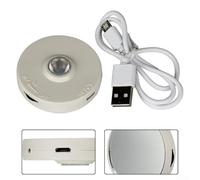 Source de lumière à montage adaptable, microscopie organique USB, illuminateur LED 5 V avec câble pour 5 W 52 mm compatible microscope lumière de remplissage 55006500k couleur
