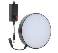 Source de lumière inférieure à LED à luminosité réglable - 133 x 25 mm - Luminosité réglable - Couleur uniforme et lumineuse - Sans flash vidéo