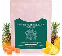 Source de probiotiques Gummies féminines, intestin sain, soutien immunitaire, saveur d'ananas hawaïen