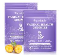 Source de probiotiques vaginaux essentiels, gommes pour la santé vaginale, gommes pour équilibrer le pH, revitaliser la santé et renforcer le système immunitaire 2 pièces