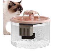 Source Eau De Chatto 1.2 L | Champignon D'eau De Chat Automatique 15x15 Cm | Fournitures D'alimentation pour Boire Distributeur Calme pour Appartement Chambre Maison De Jeu De Cuisine