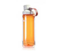 Source - Eco Tritan Double Wall Clickseal - Gourde - 0,6 l - amber orange