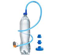 SOURCE ENERGETICS UX. Buvez Bottel Glass Bottle Bamboo II Adulte Unisexe, Black/Anthracite, Taille Unique