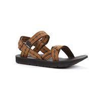 Source Flux Sandale Homme, Mosaic Red Yellow, 44 EU