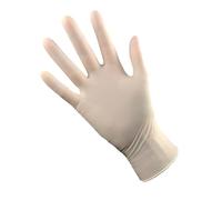 Source HygiÈne - Gant Latex non poudré NATUREL 5,3gr 240mm - Bte de 100 - AP - Taille - L