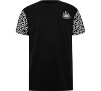 Source Lab Newcastle United Graphic T-Shirt Mens Noir 2X Grand. Male