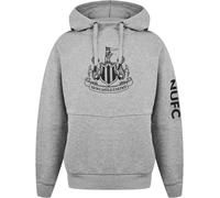 Source Lab Newcastle United Hoodie Adults Gris Moyen Male