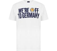 Source Lab Scotland Euros 2024 T-Shirt Adults Blanc Très grand Male