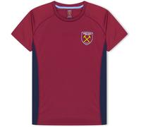 Source Lab Slab West Ham United Poly T-Shirt Juniors Bordeaux/Bleu 13 (TG) Male