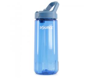 Source - New Act Tritan Single Wall with Straw - Gourde - 0,95 l - bayou blue