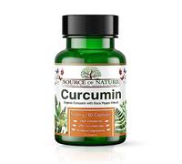 Source of Nature® | Extrait de Curcuma 500mg | 60 Capsules | +95% Curcuminoïdes | Produit dans l'UE | Avec BioPerine® (Extrait de Poivre Noir) pour Absorption | À partir de Curcuma | Forte dose