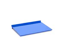 Source One - Lot de 6 étagères murales en acrylique de 25,4 cm de large pour chaussures, sacs à main, figurines (bleu)