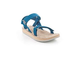 Source Sandale en cuir pour homme, Homme, Sandale, 1010711043, Ocean Gray, 43 EU