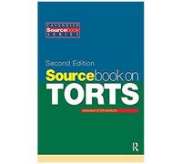 Sourcebook On Tort Law 2/E